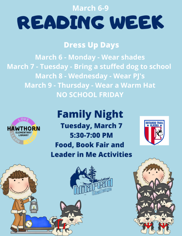 Reading Week & Family Night