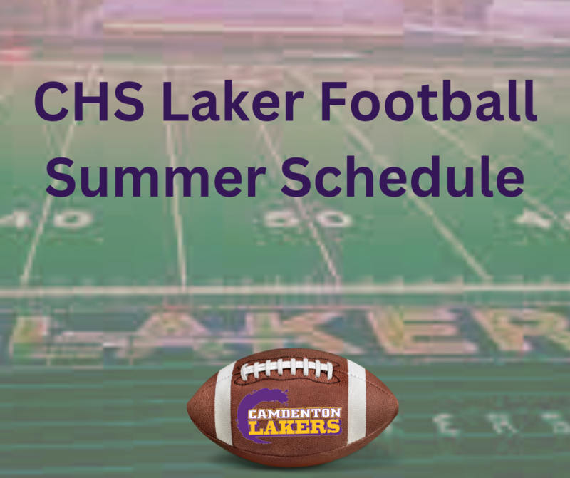 Laker Football Summer Schedule