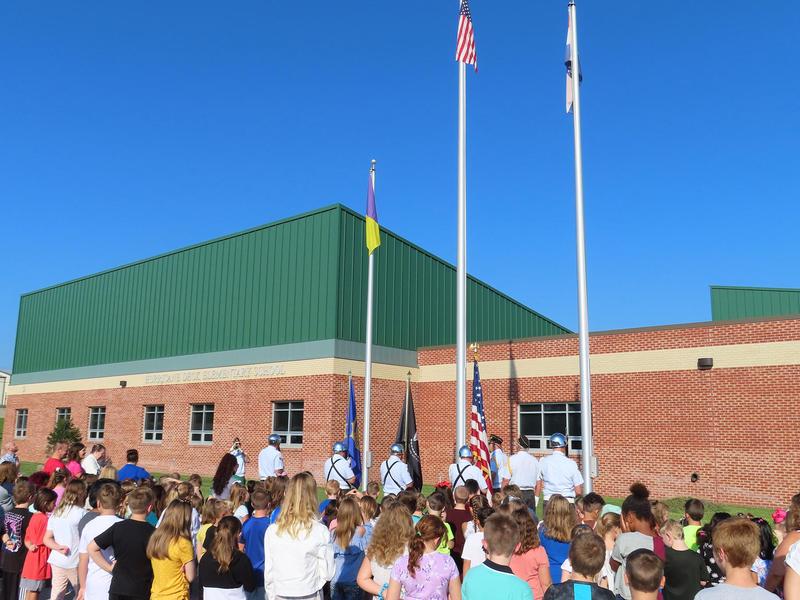 Raising of the Flag Ceremony