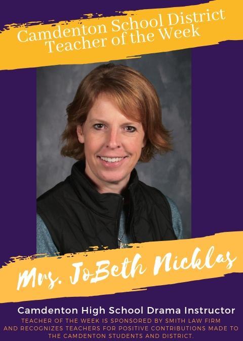 Camdenton R-III - Teacher of the Week