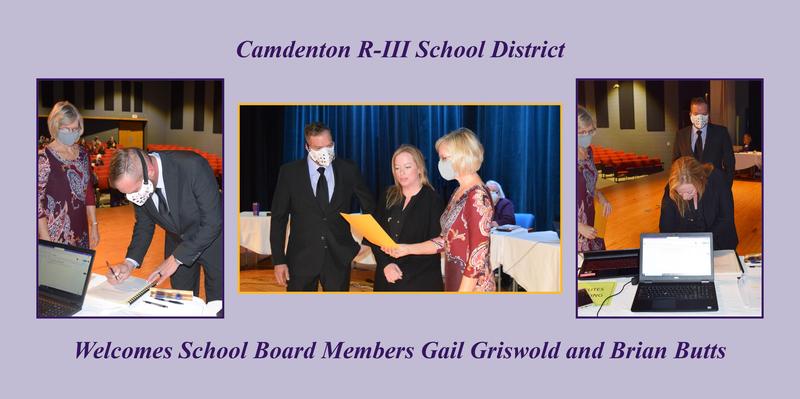 Camdenton R-III School District Welcomes School Board Members