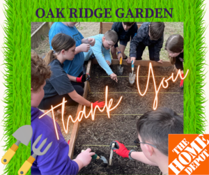 Oak Ridge Garden Thanks Home Depot