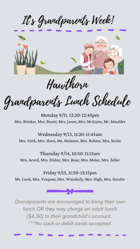 Grandparent's Day at Hawthorn