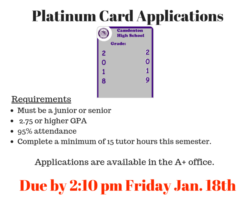 Platinum Card Applications