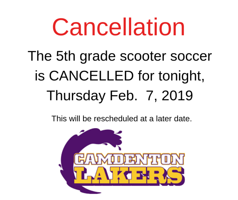 Scooter Soccer  - Cancellation