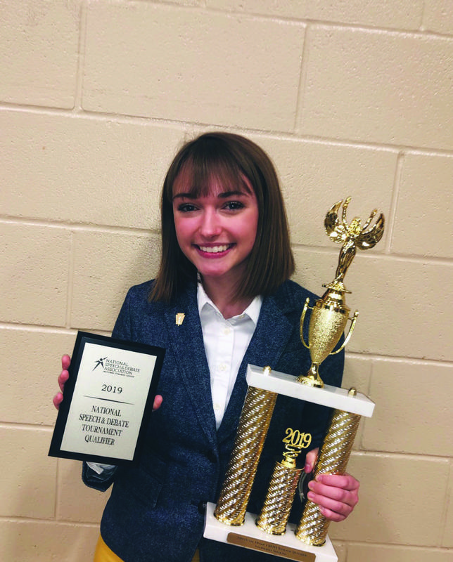 CHS Speech and Debate students competed at the Ozark National Speech and Debate District