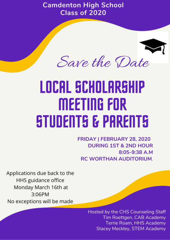 Local Scholarship Meeting