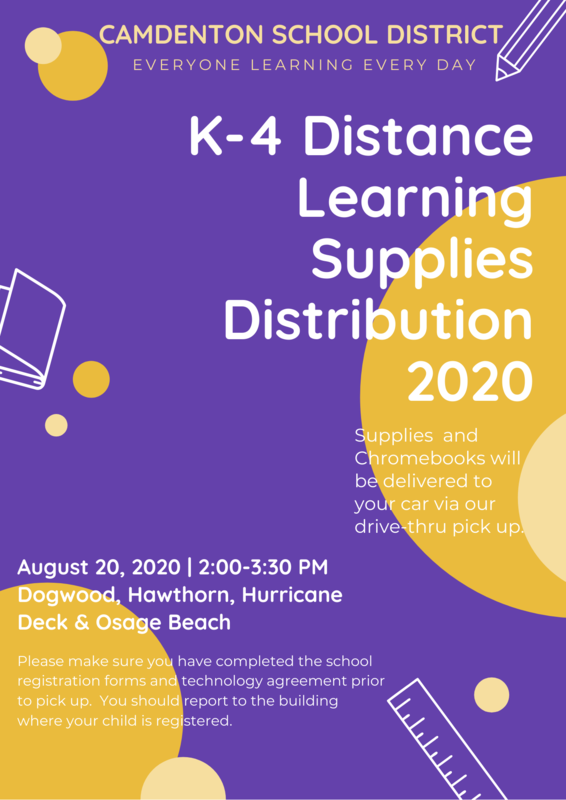 Distance Learning Supply Distribution