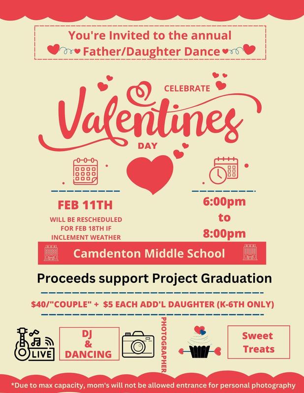 Father Daughter Dance Flyer