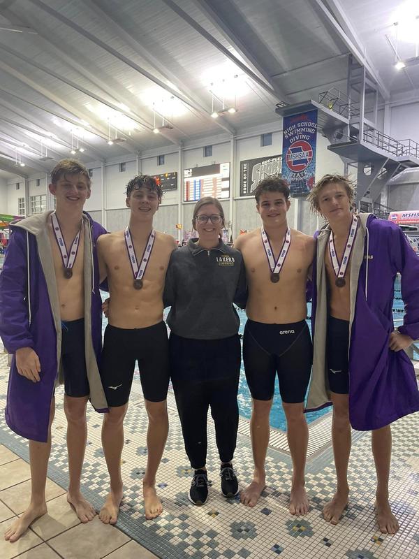 CHS Boys Swimming  - State Championships