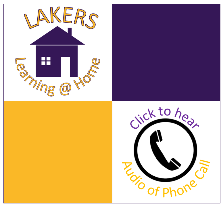 Lakers Learning @ Home - Week at a Glance - Starting Soon