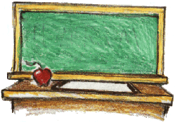 Picture of chalkboard