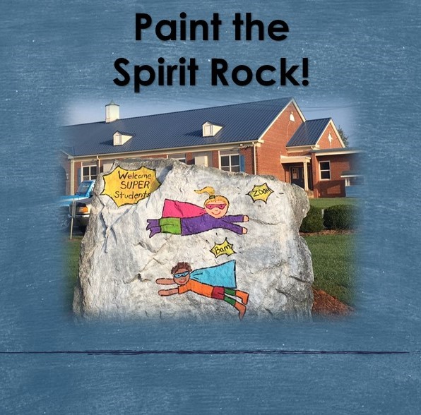 Paint the spirit rock