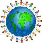 Children circling the world 