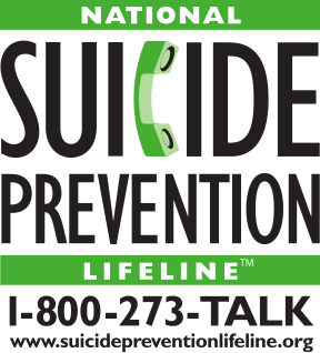 Suicide Prevention Lifeline phone number and web address 