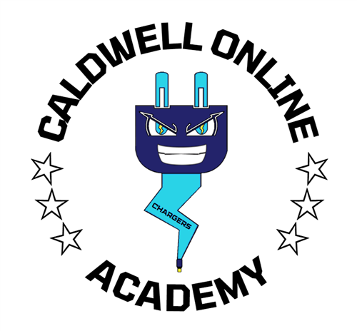 Caldwell Online Academy Chargers Logo