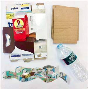 recycled art supplies