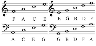 Treble & Bass Clef