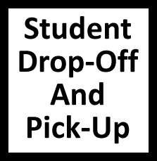  School Pick up and drop off sign