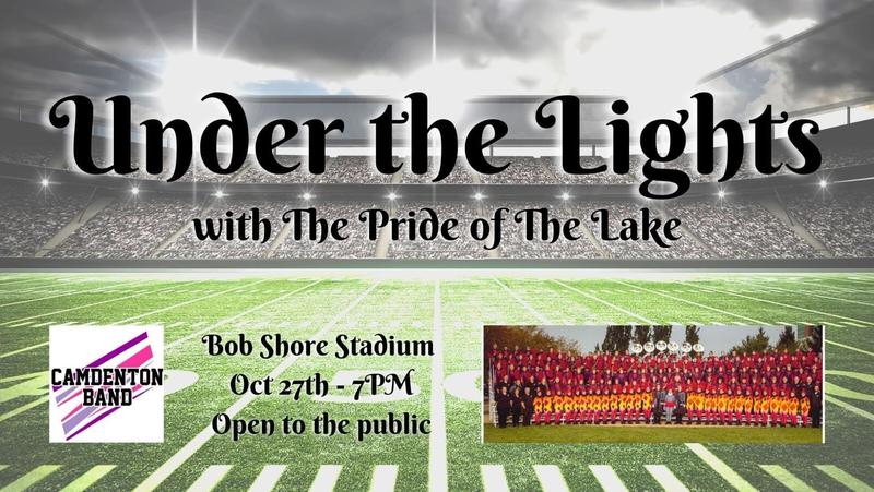 Under the Lights with The Pride of the Lake