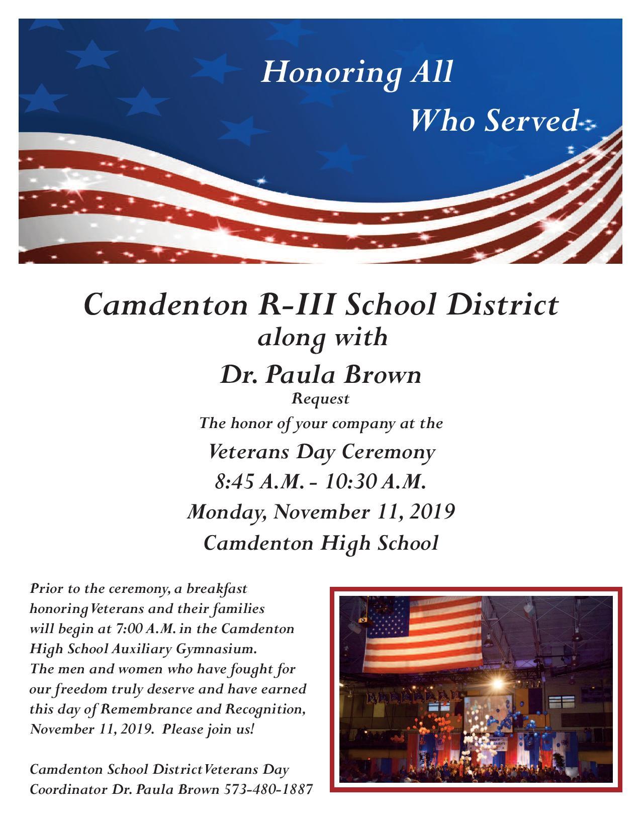 Veterans Day Invitation