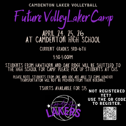 Volleyball Camp Flyer