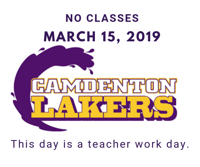 No Classes - Friday March 15, 2019