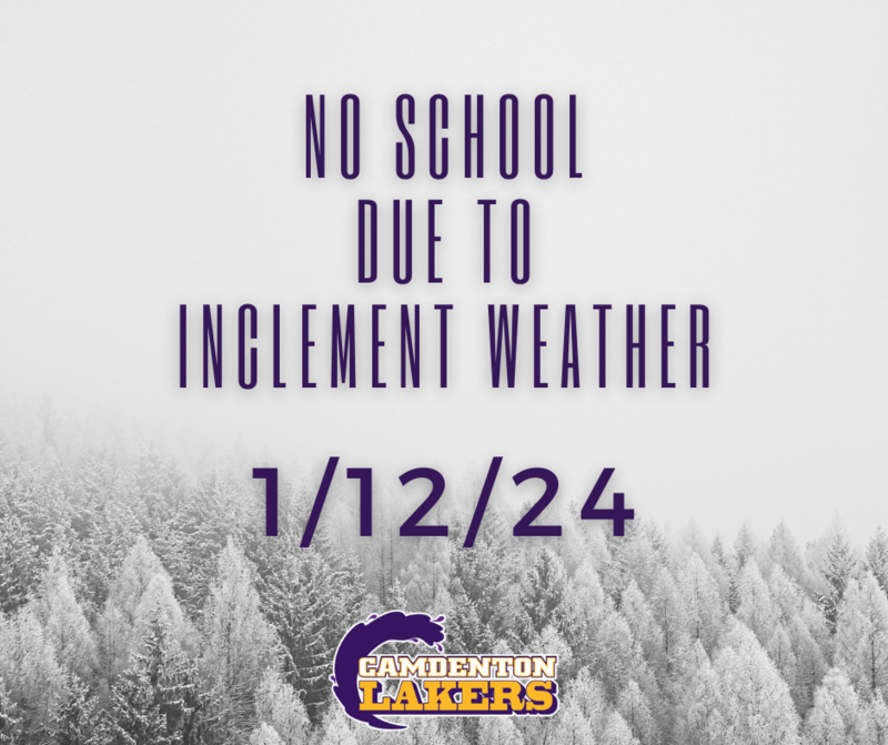 No School Friday, January 12th