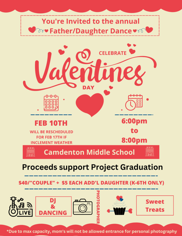 The Father-Daughter Dance is on February 10th!