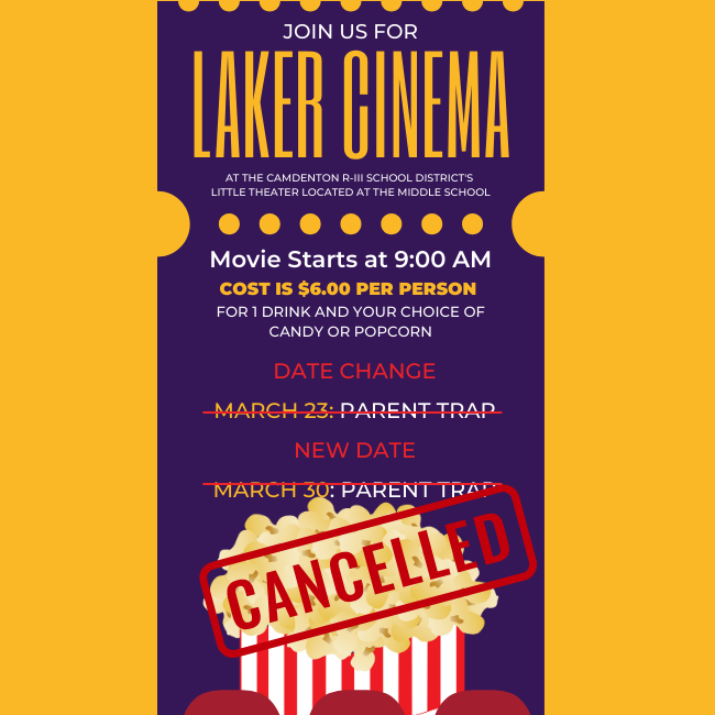 Laker Cinema - Parent Trap - Cancelled