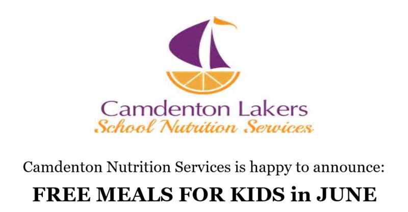 Free Meals for Kids in June