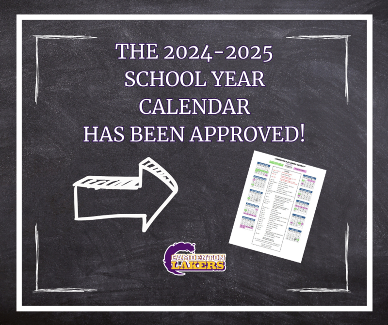 2024-2025 School Calendar Approved