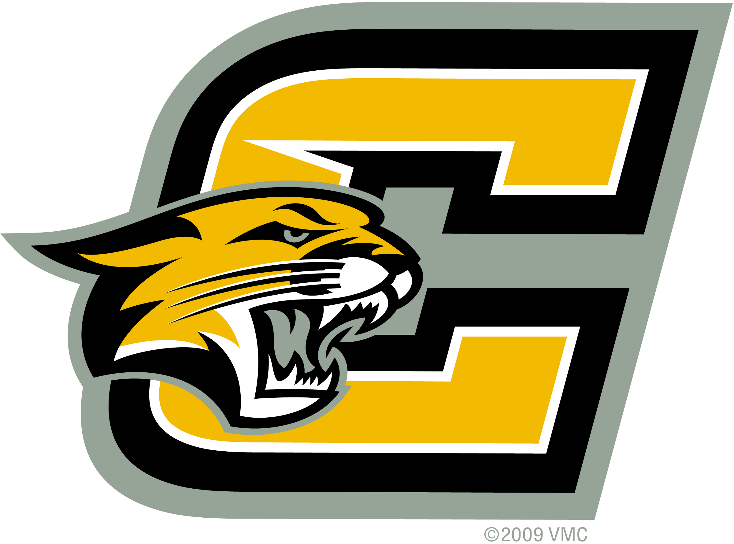 A image of the Cascade "C" overlayed with a cougar head.