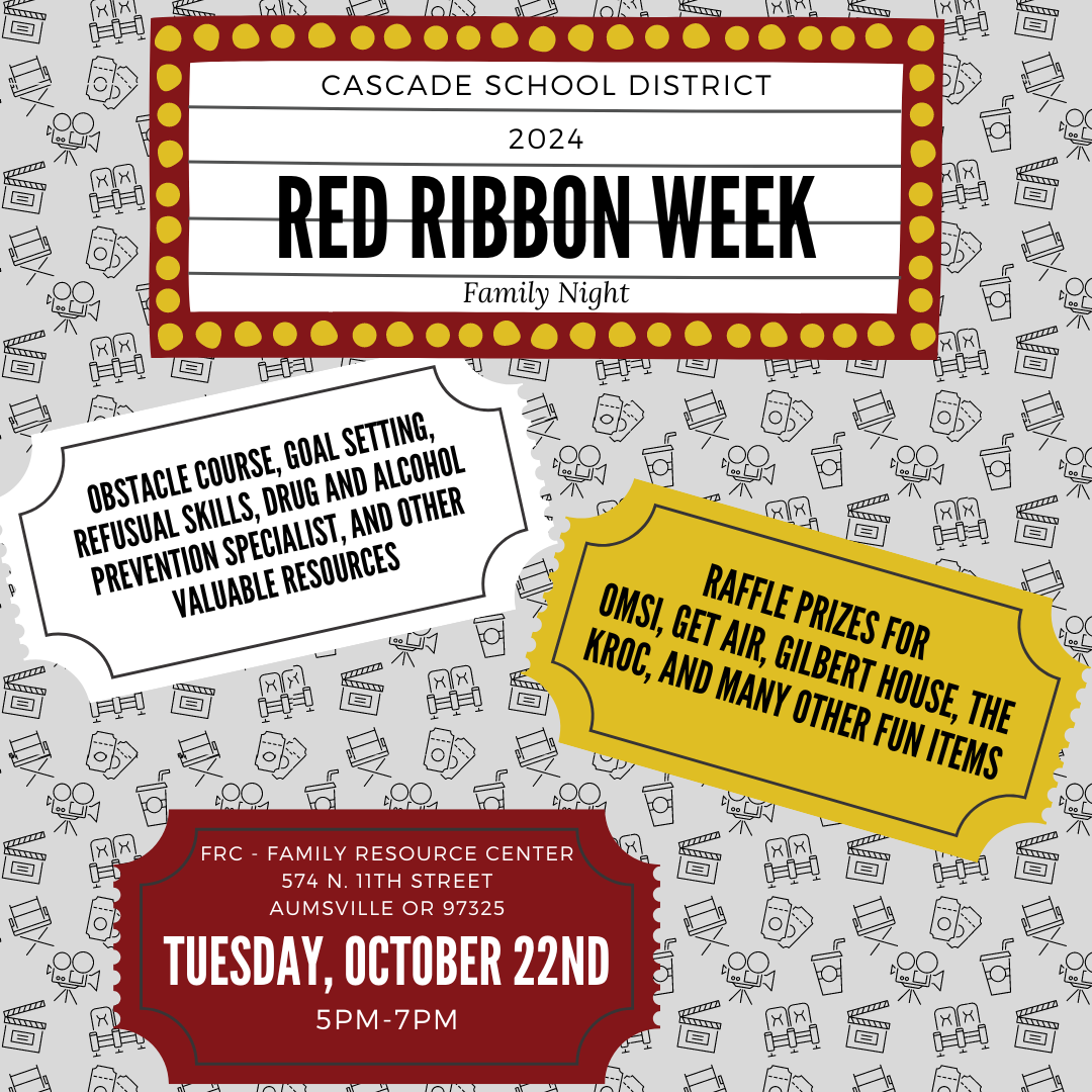 flyer for Red Ribbon Week