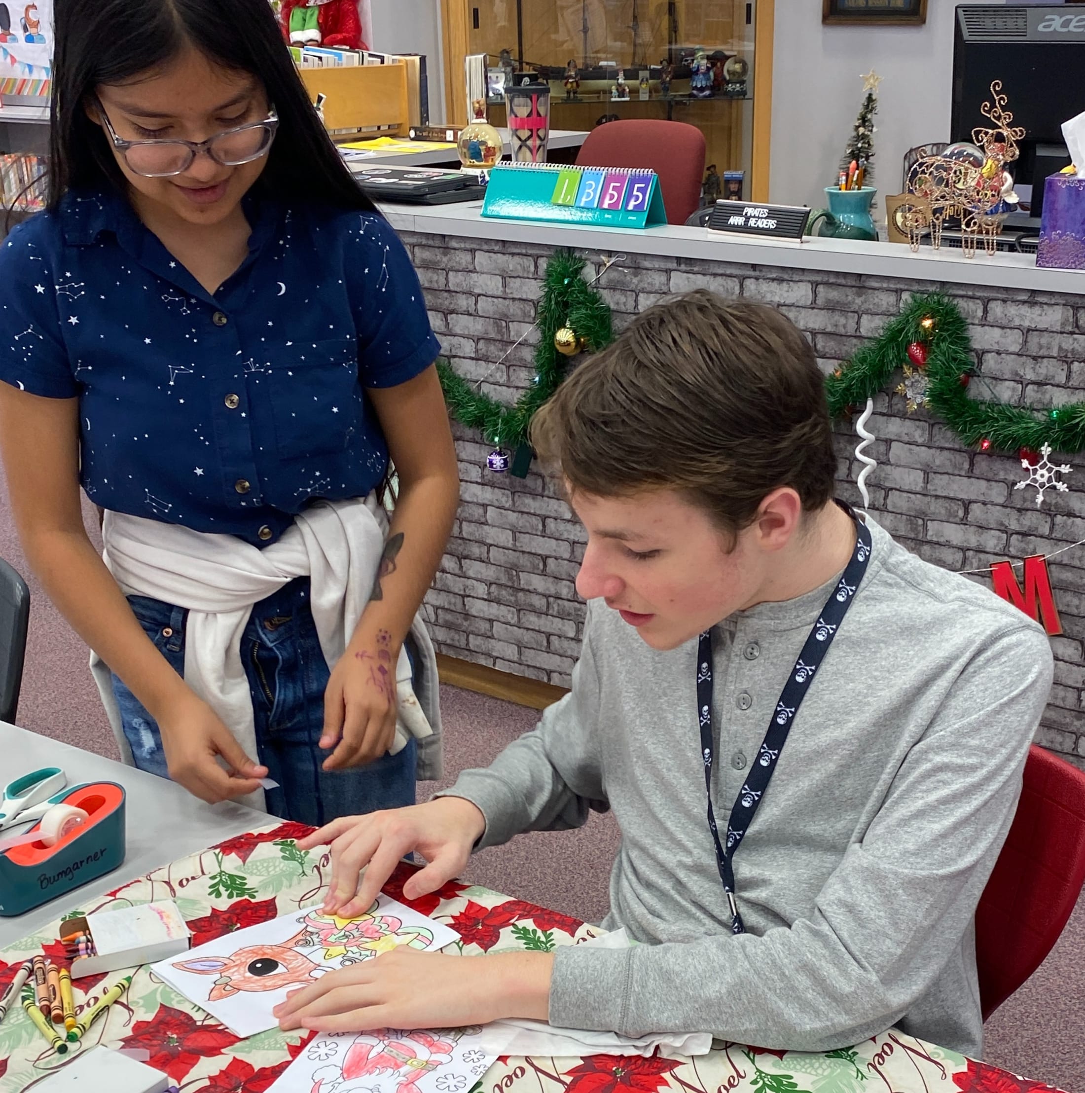 circuit Christmas card