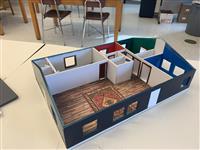 Model of an interior design