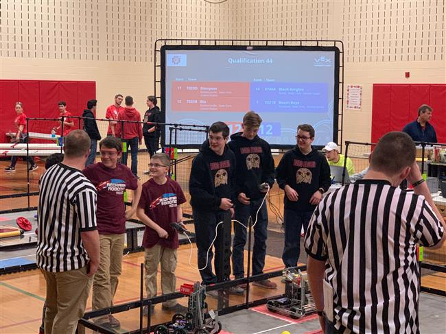 Robotics Competition Shot