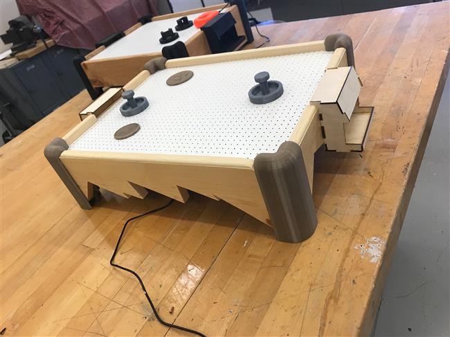 Custom air hockey table