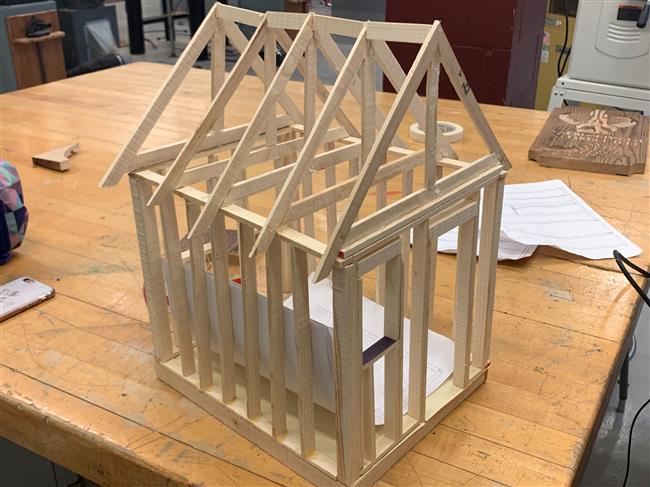 Prototype of a shed