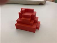 3-D print project of a block