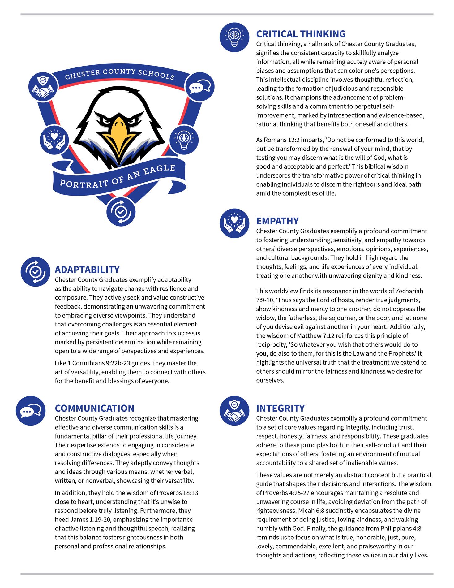 Portrait of An Eagle Explanation