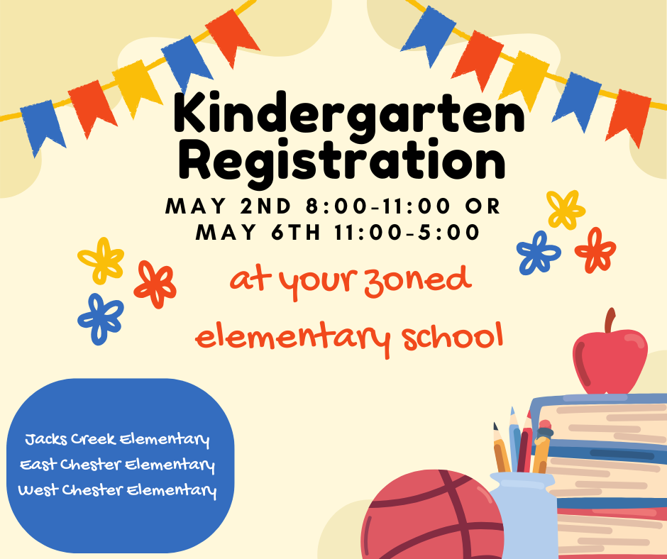 Kindergarten Registration Flyer