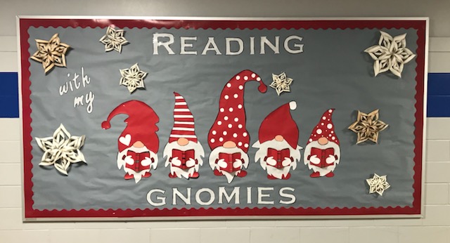 Reading with my gnomies