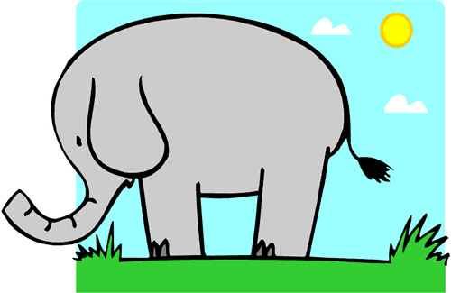 this is a picture of an elephant 