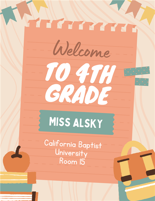 Miss Alsky's 4th Grade Class