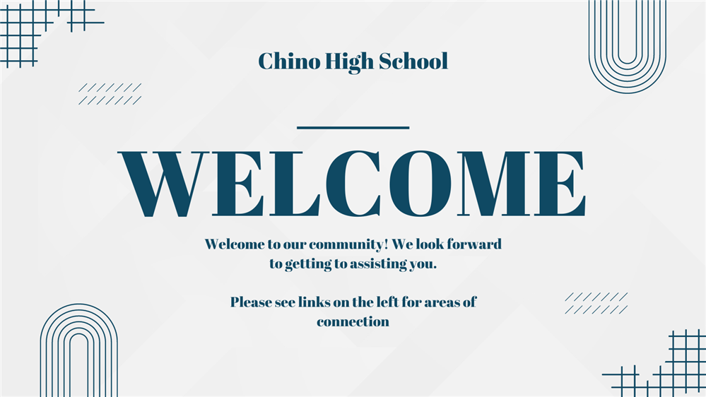 welcome and see list on left