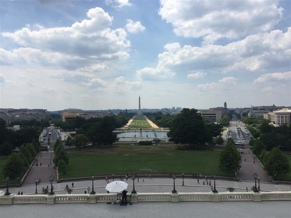 Taken from the Speaker's balcony