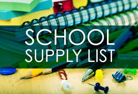 Supply List 