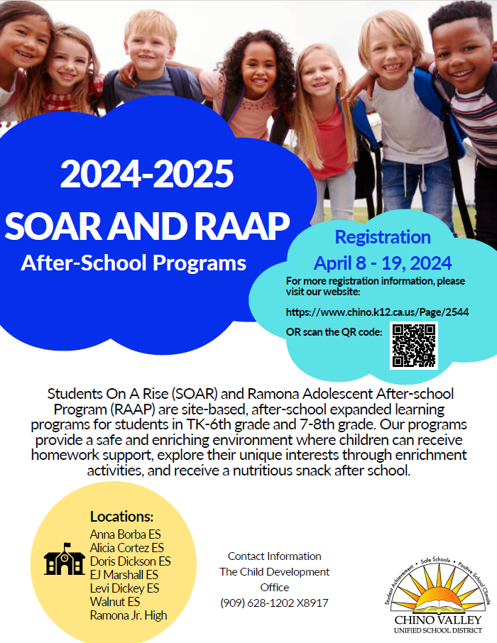  SOAR and RAAP After-School Programs