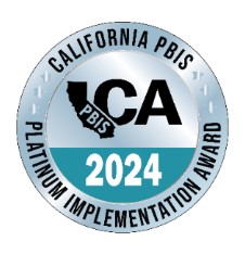  PBIS Platinum Award emblem